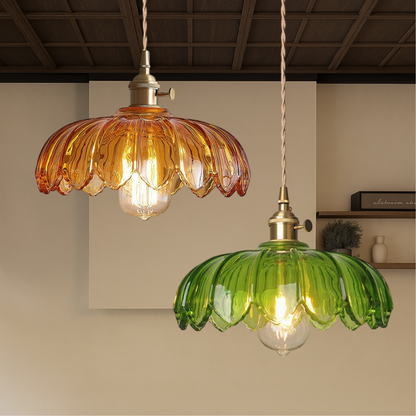 Glass Pendant Lamp | Vintage-Inspired Design for Modern Spaces 3
