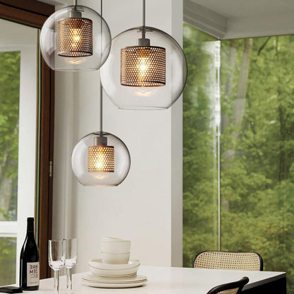 Glass Pendant Light | Adjustable Height for Customizable Style 4