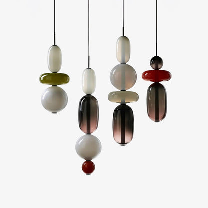 Glass Pendant Light | Dimmable Tinted Design for Versatile Spaces 2