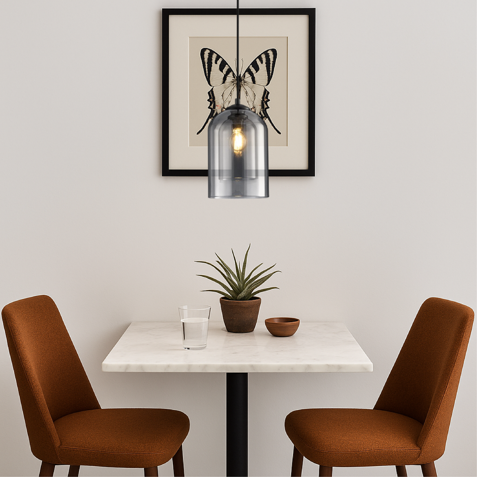 Glass Pendant Light | Modern Scandinavian Design for Kitchen Island 6