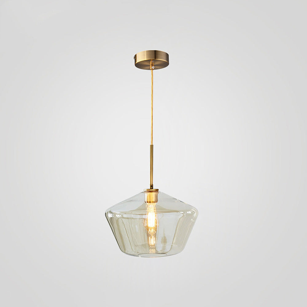 Glass Pendant Light | Vintage Industrial Design for Timeless Charm 10
