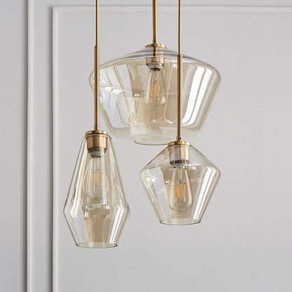 Glass Pendant Light | Vintage Industrial Design for Timeless Charm 11