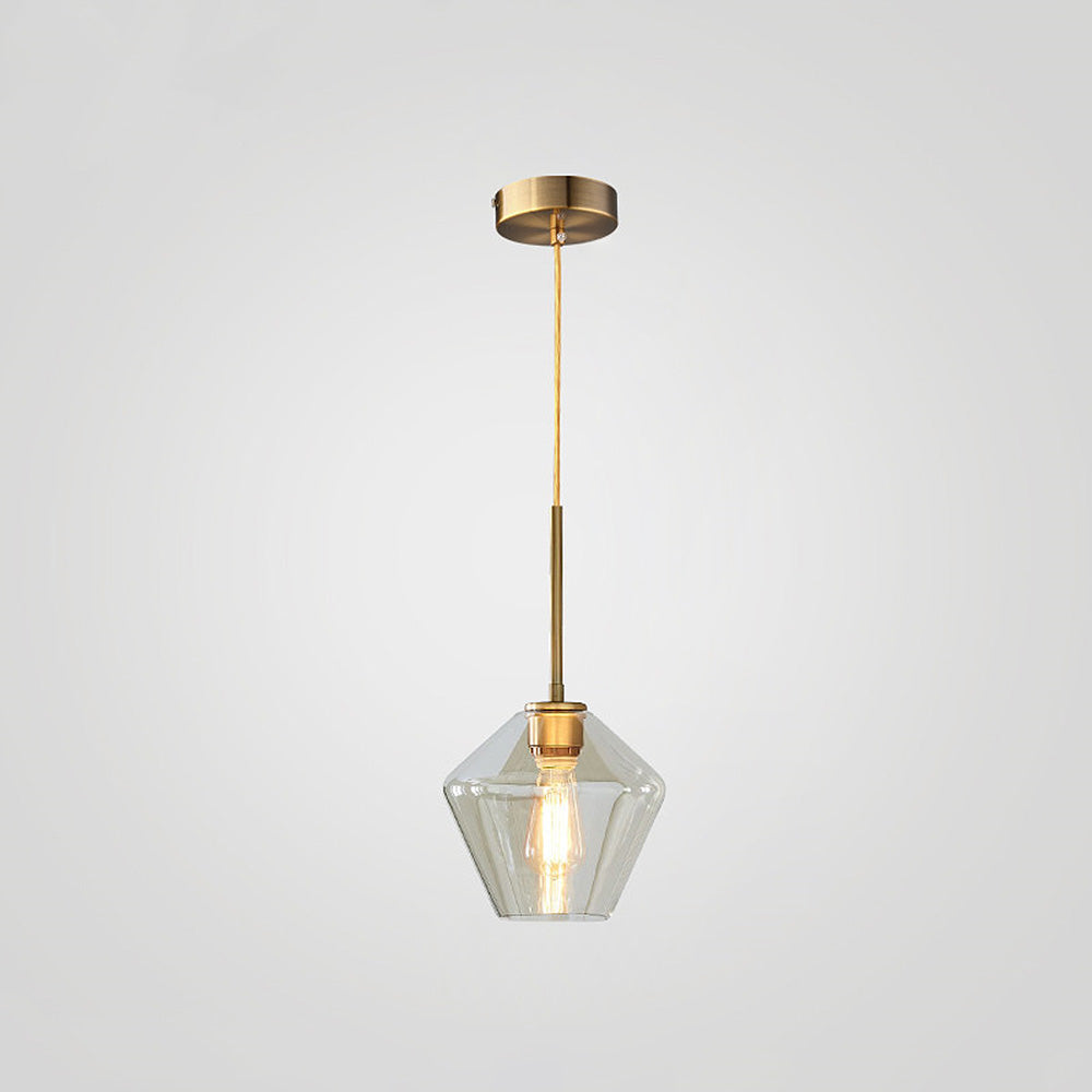 Glass Pendant Light | Vintage Industrial Design for Timeless Charm 12
