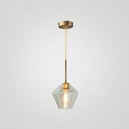 Glass Pendant Light | Vintage Industrial Design for Timeless Charm 12