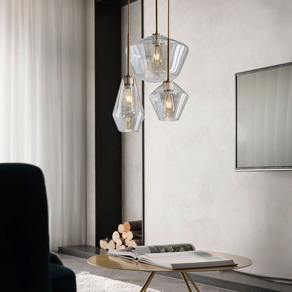 Glass Pendant Light | Vintage Industrial Design for Timeless Charm 2