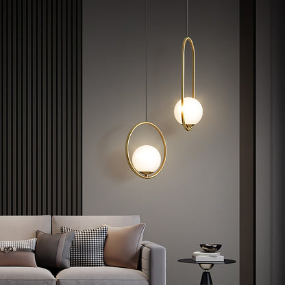 Glass Pendant Lamp | Adjustable Modern Design for Stylish Interiors 7