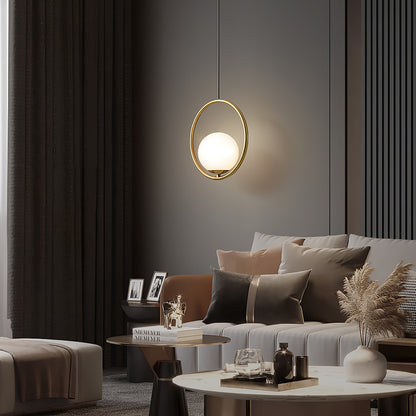 Glass Pendant Lamp | Adjustable Modern Design for Stylish Interiors 9