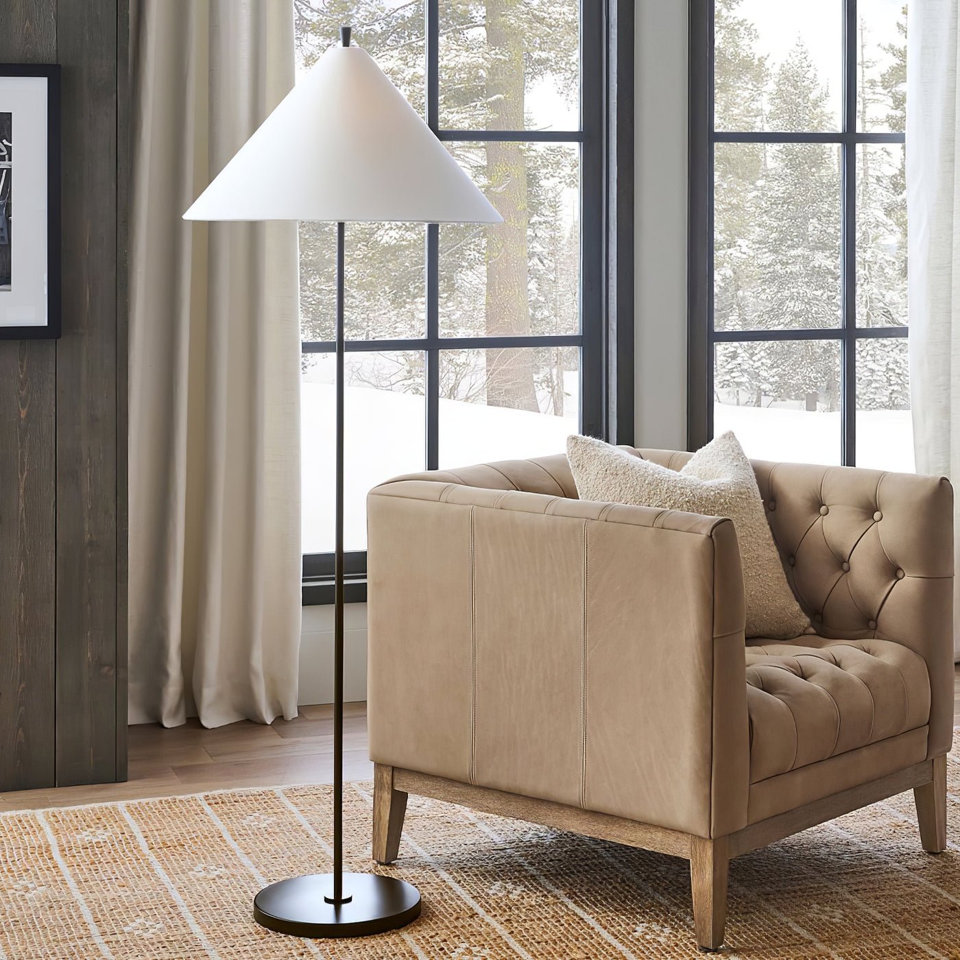 Gold Floor Lamp | Modern Design for Living Room and Elegant Decor 4