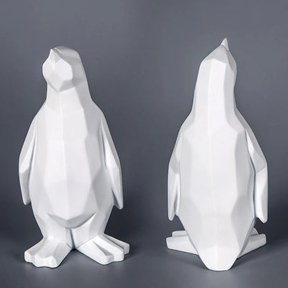 Nordic Penguin Statue | Modern Scandinavian Home Decor Accent 4