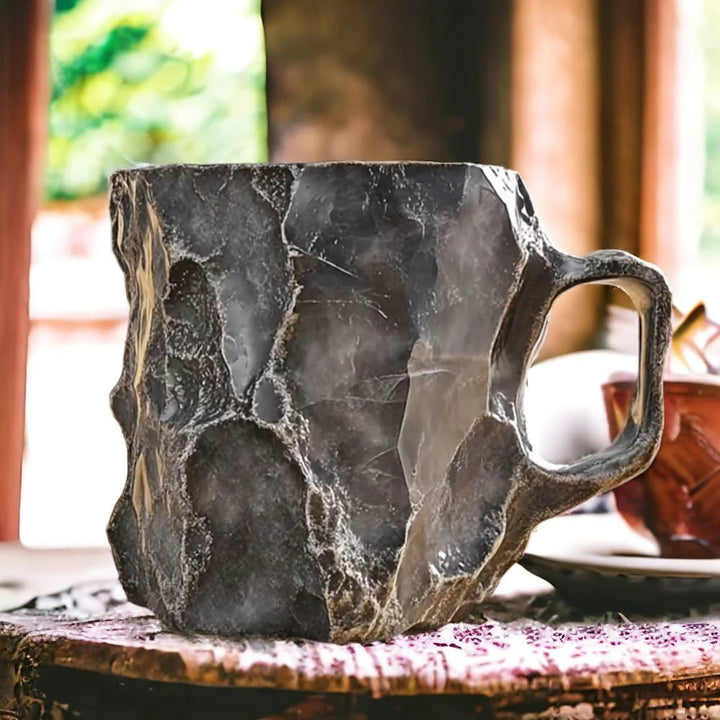 Handcrafted Mineral Crystal Mug | Unique Design with Insulated Features 4