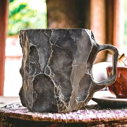 Handcrafted Mineral Crystal Mug | Unique Design with Insulated Features 4