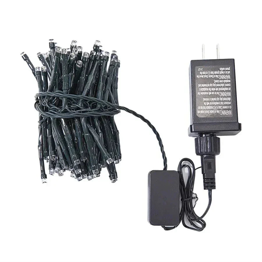 Hanging LED String Lights | Meteor Shower Effect for Outdoor Decor 4