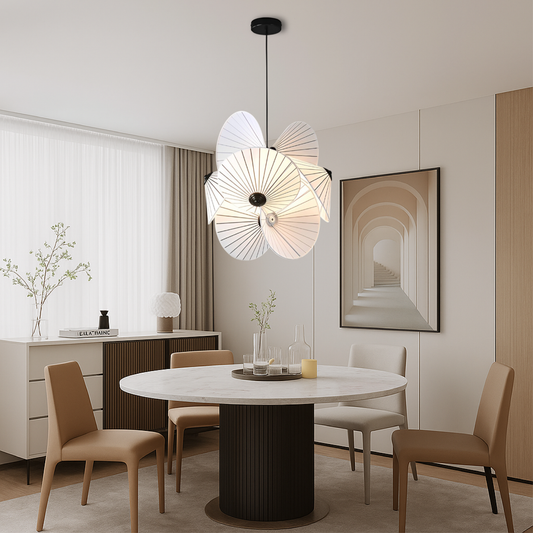 Hanging Lamp | Artisanal Bamboo Pendant Light for Kitchen Island 0