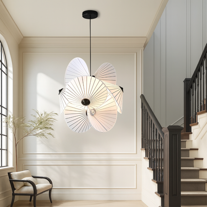 Hanging Lamp | Artisanal Bamboo Pendant Light for Kitchen Island 2