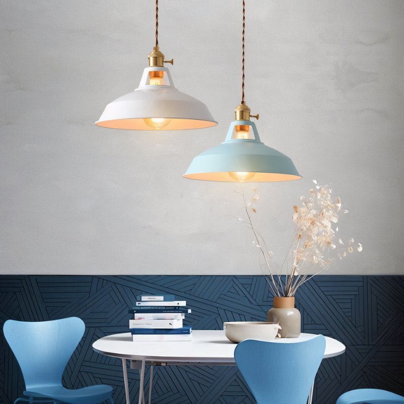 Hanging Lamp | Vibrant Retro Cone Shape for Stylish Interiors 0