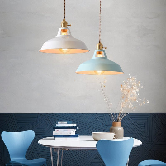Hanging Lamp | Vibrant Retro Cone Shape for Stylish Interiors 0