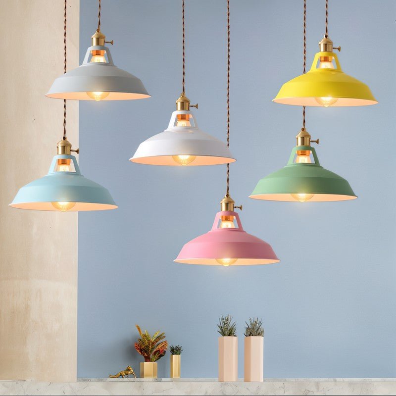 Hanging Lamp | Vibrant Retro Cone Shape for Stylish Interiors 2
