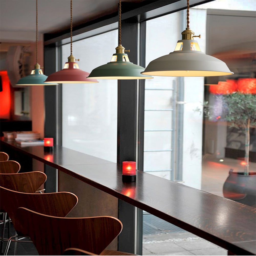 Hanging Lamp | Vibrant Retro Cone Shape for Stylish Interiors 4