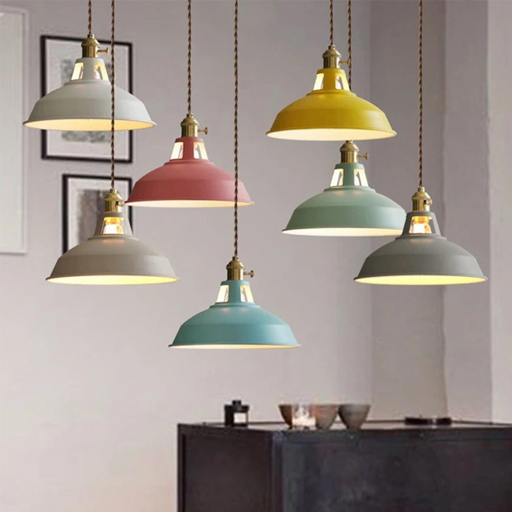 Hanging Lamp | Vibrant Retro Cone Shape for Stylish Interiors 5