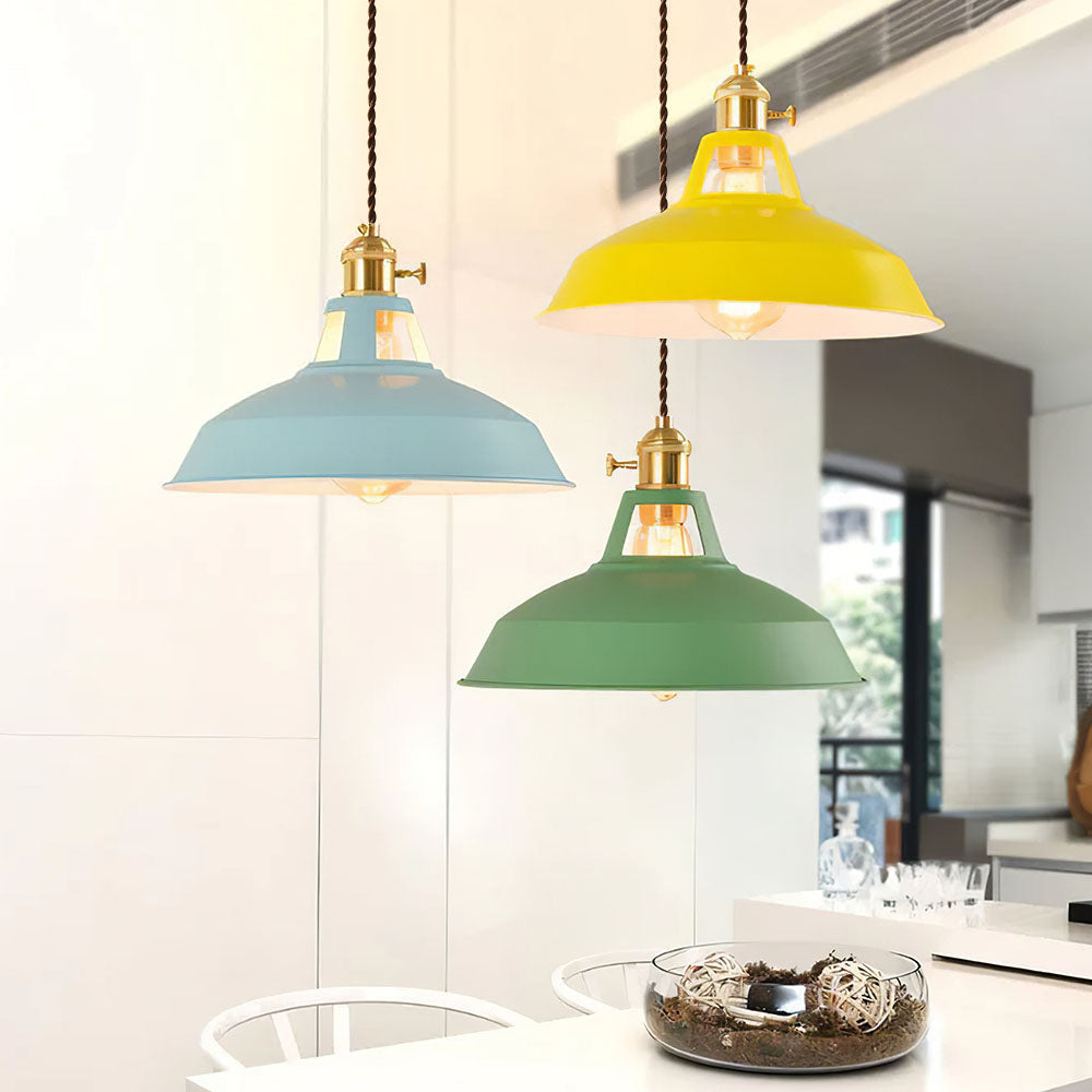 Hanging Lamp | Vibrant Retro Cone Shape for Stylish Interiors 6