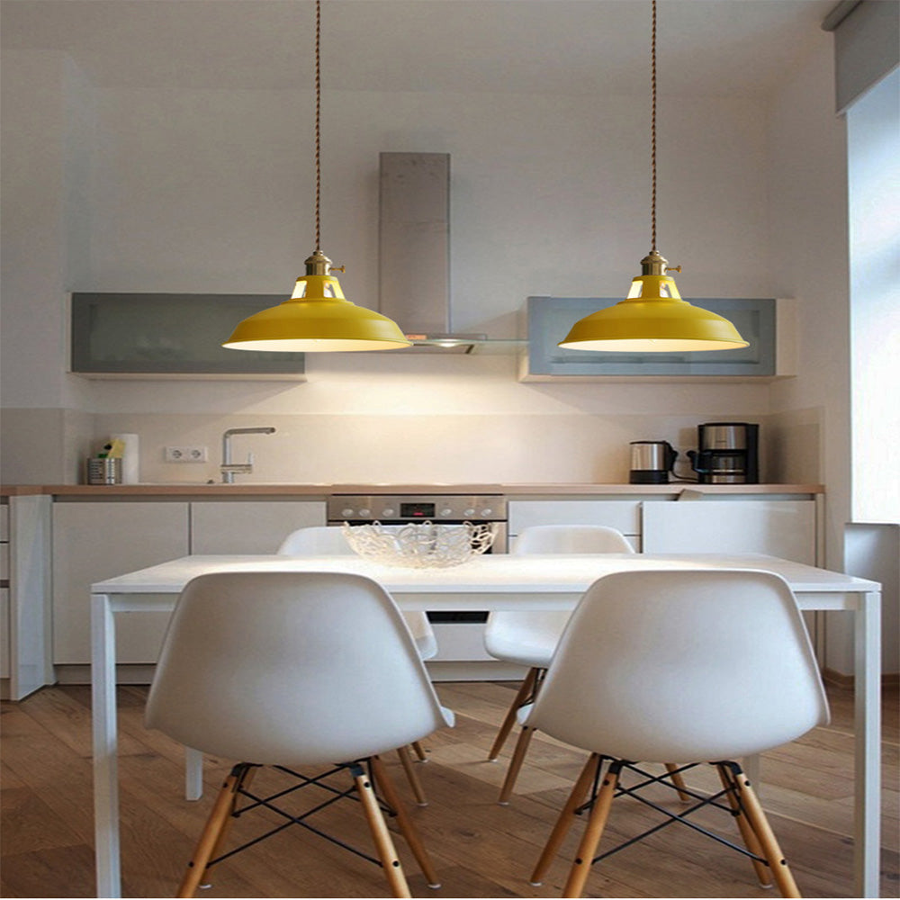 Hanging Lamp | Vibrant Retro Cone Shape for Stylish Interiors 8
