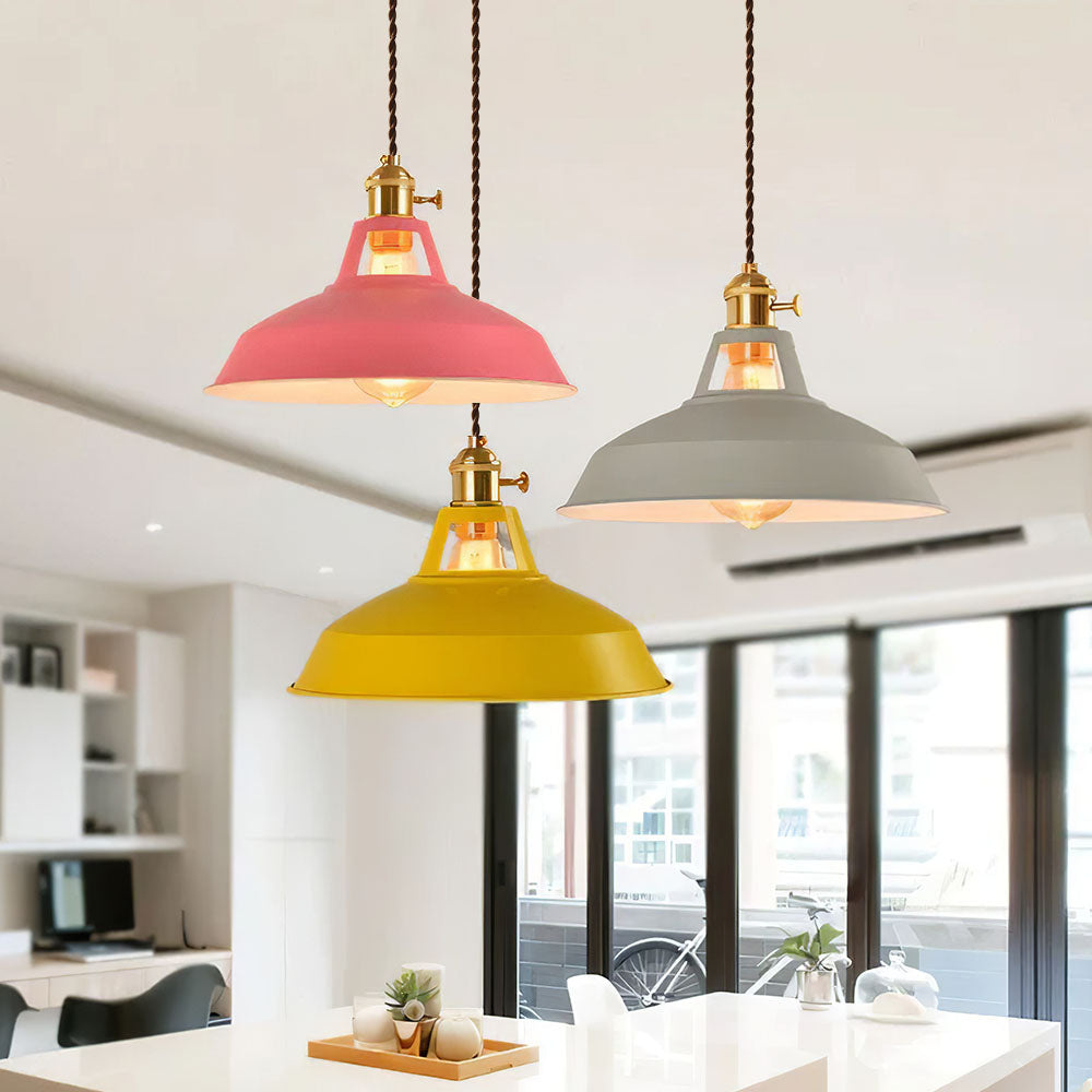 Hanging Lamp | Vibrant Retro Cone Shape for Stylish Interiors 9