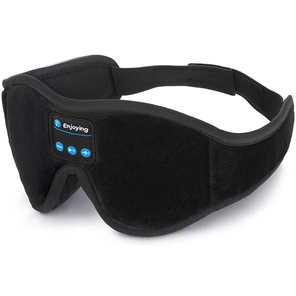 Sleep Mask with Bluetooth Headphones