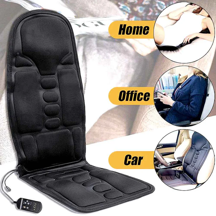 Heated Massage Cushion Pad | 8 Modes with Soothing Heat for Chair 3