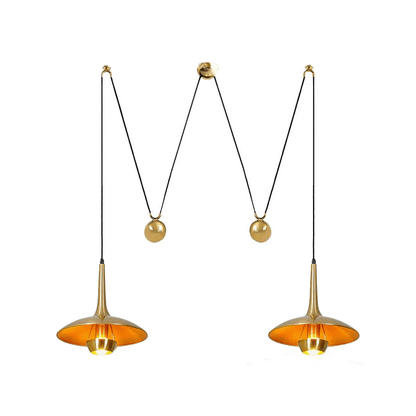 Height-Adjustable Pendant Lamp | Vintage 1970s Design for Cozy Spaces 12