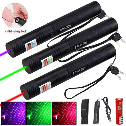 High Power Laser Pointer | Long-Range Precision with USB Rechargeable Battery 8