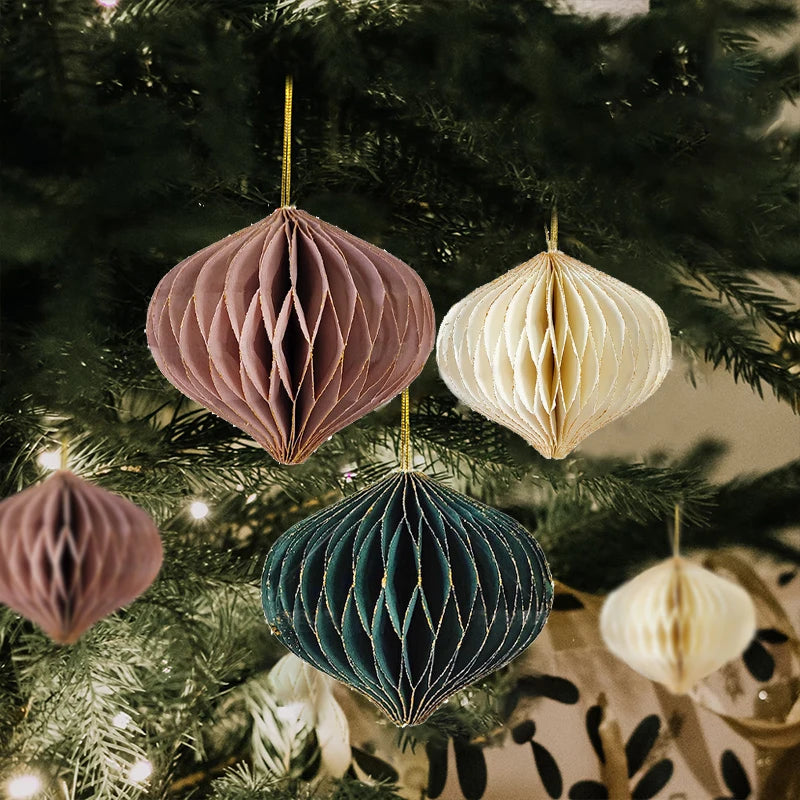 Honey Flower Decoration Ball | Elegant Paper Honeycomb Ornaments 2