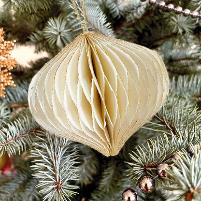 Honey Flower Decoration Ball | Elegant Paper Honeycomb Ornaments 3