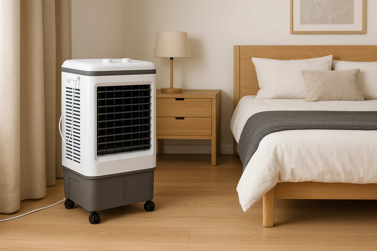 Industrial Evaporative Cooler | 4-in-1 Air Cooler with 12-Gallon Tank 3