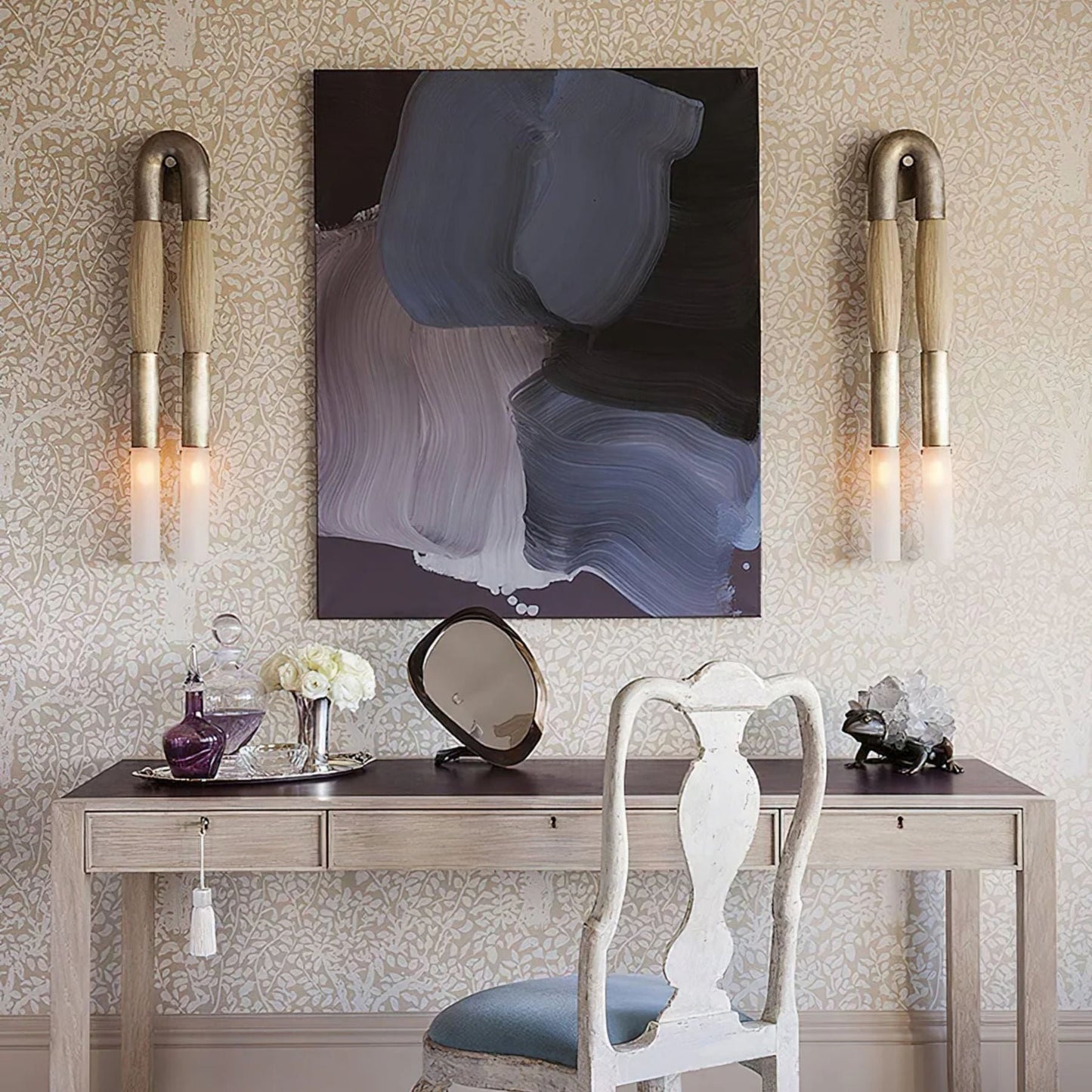 Industrial Wall Sconce | Metal and Glass Design for Modern Spaces 4