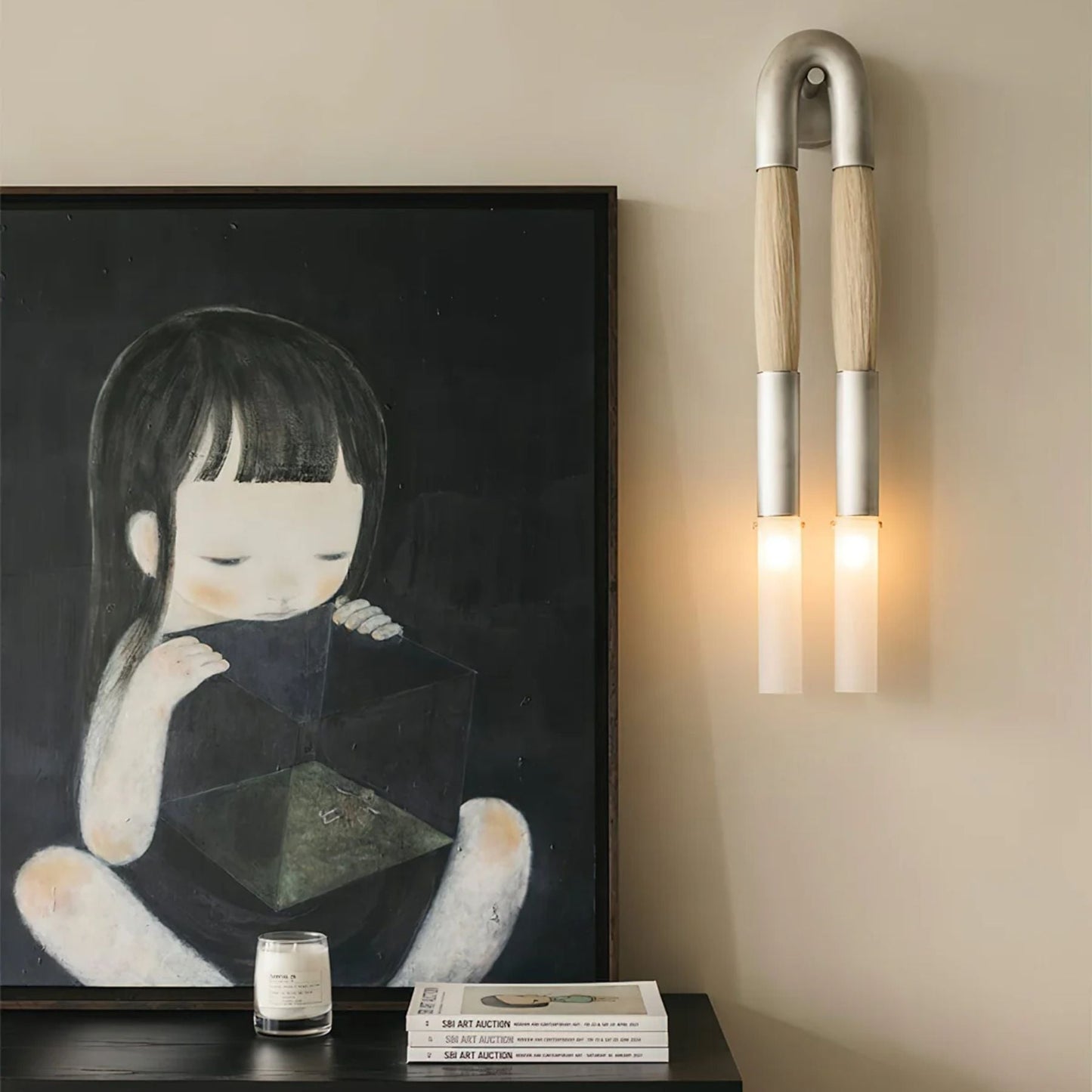 Industrial Wall Sconce | Metal and Glass Design for Modern Spaces 6