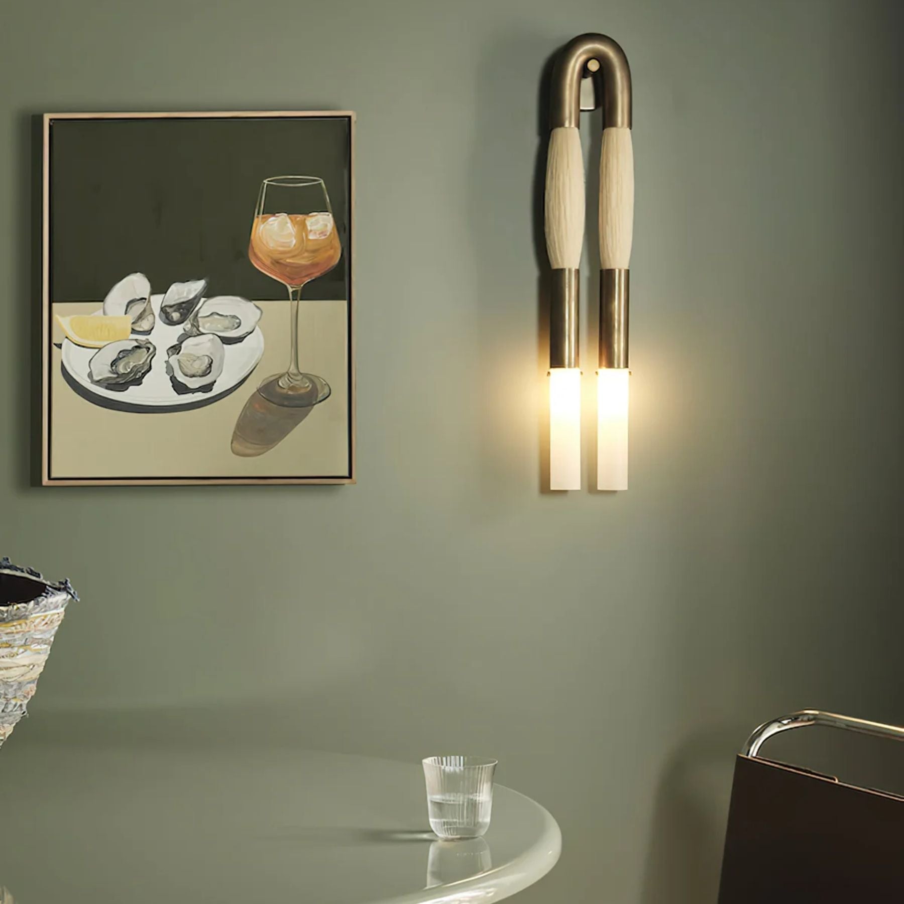 Industrial Wall Sconce | Metal and Glass Design for Modern Spaces 7