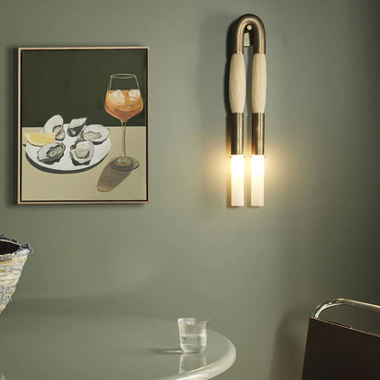 Industrial Wall Sconce | Metal and Glass Design for Modern Spaces 7