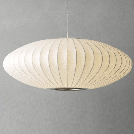 Japandi Pendant Light | Elegant Oval Design for Warm Ambiance 0