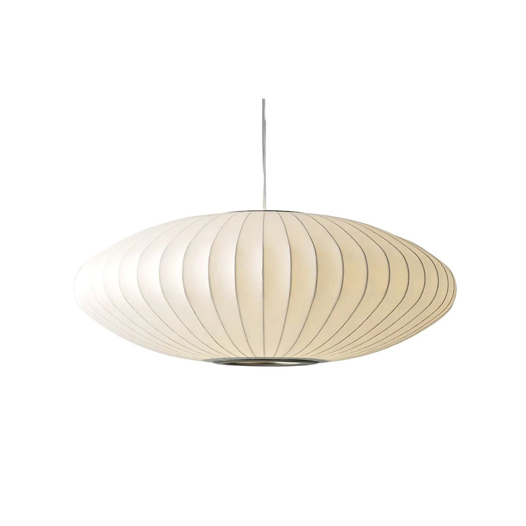 Japandi Pendant Light | Elegant Oval Design for Warm Ambiance 1