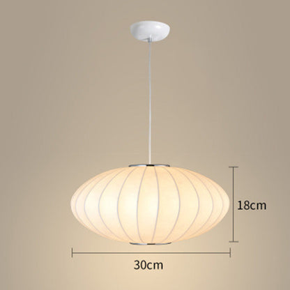 Japandi Pendant Light | Elegant Oval Design for Warm Ambiance 5