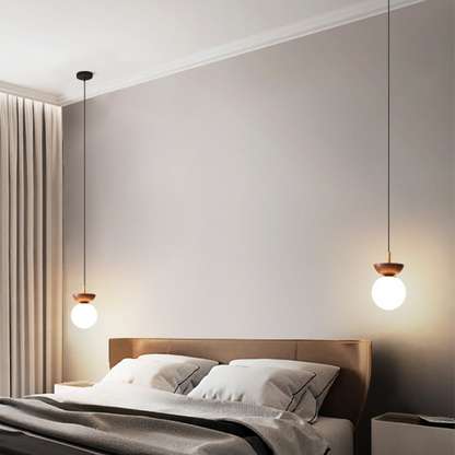 Japanese Nordic Pendant Lamp | Minimalist Design with Soft LED Lighting 4