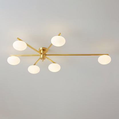 Flush Mount Ceiling Light | Modern Minimalist Design with LED Compatibility 11