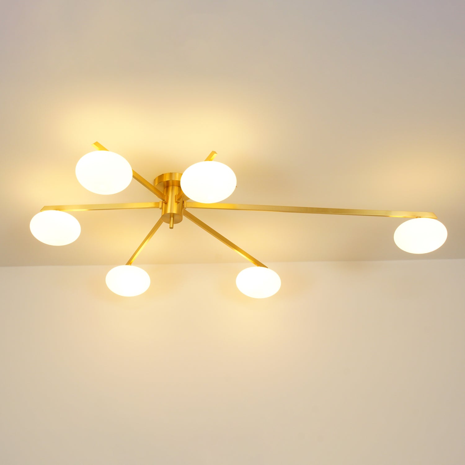 Flush Mount Ceiling Light | Modern Minimalist Design with LED Compatibility 5