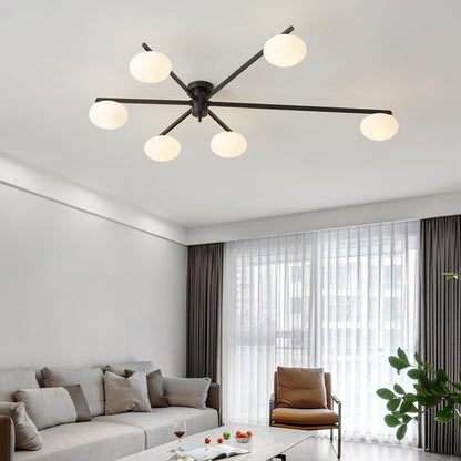 Flush Mount Ceiling Light | Modern Minimalist Design with LED Compatibility 9
