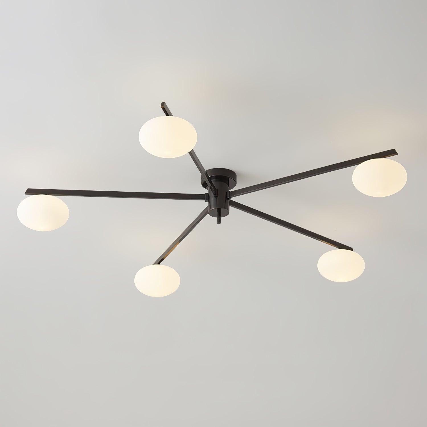 Flush Mount Ceiling Light | Modern Minimalist Design with LED Compatibility 10