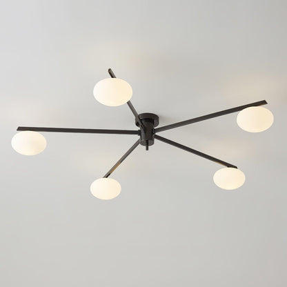Flush Mount Ceiling Light | Modern Minimalist Design with LED Compatibility 10