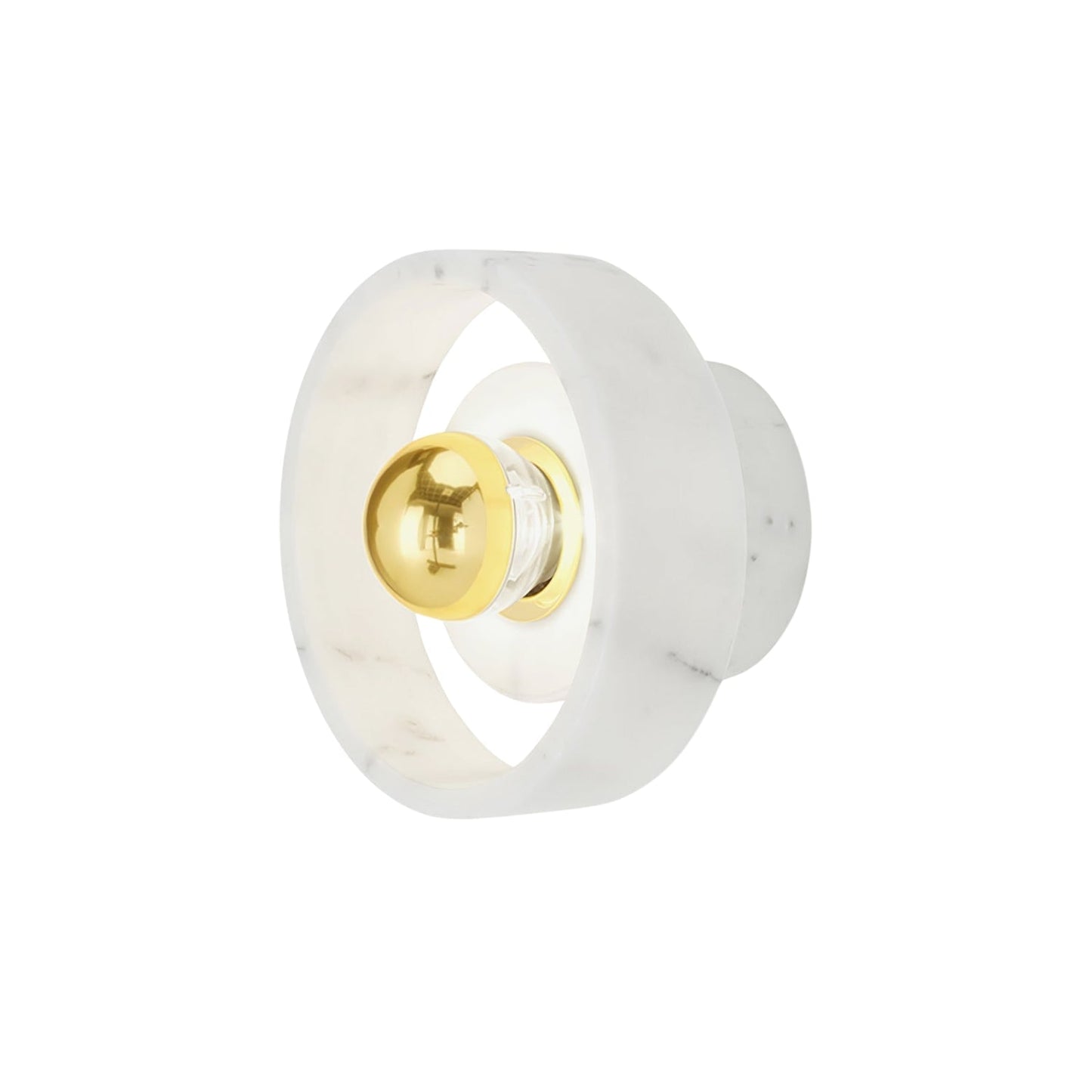 LED Bathroom Wall Light | Elegant Natural Marble Design 0