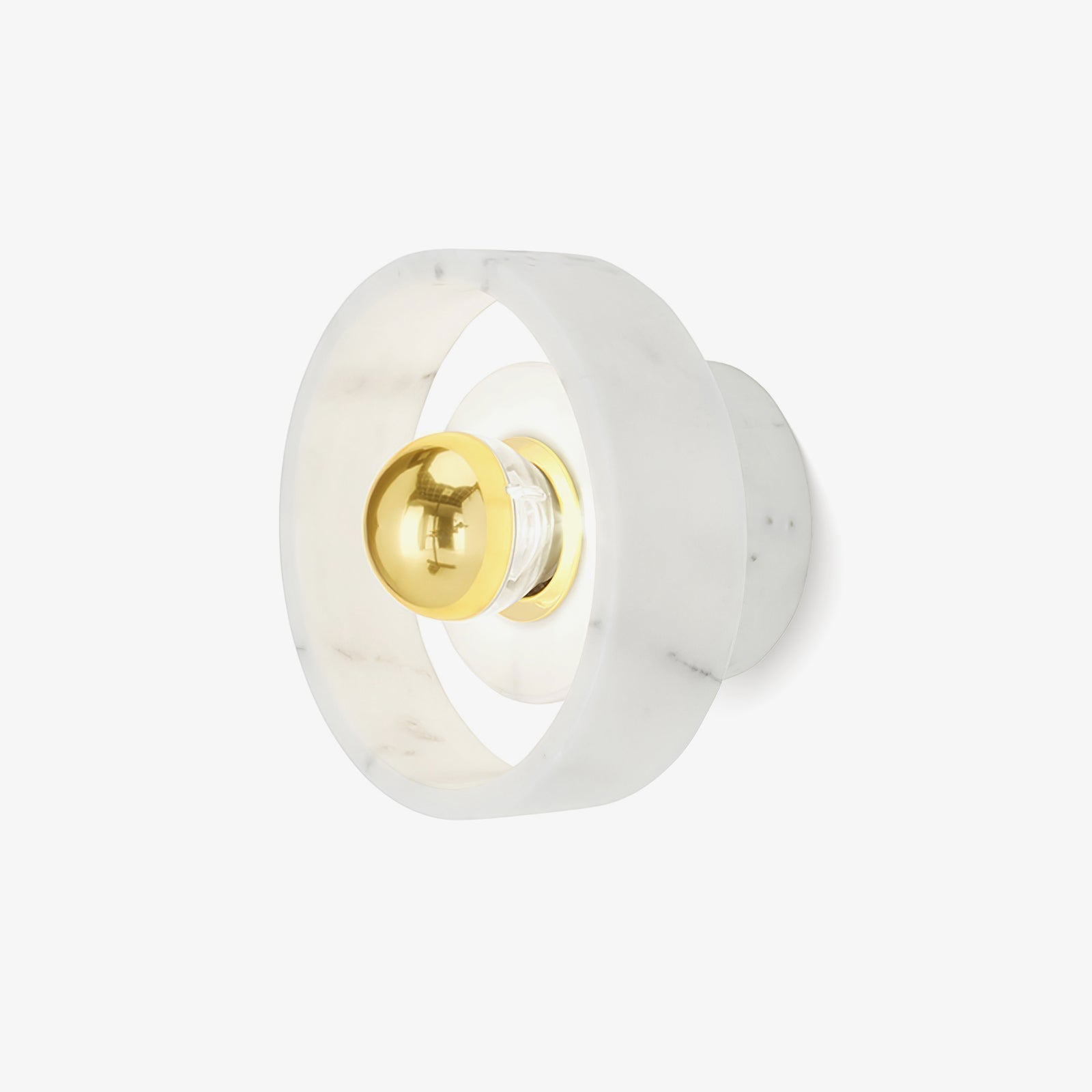 LED Bathroom Wall Light | Elegant Natural Marble Design 1