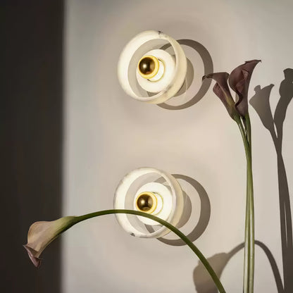 LED Bathroom Wall Light | Elegant Natural Marble Design 4