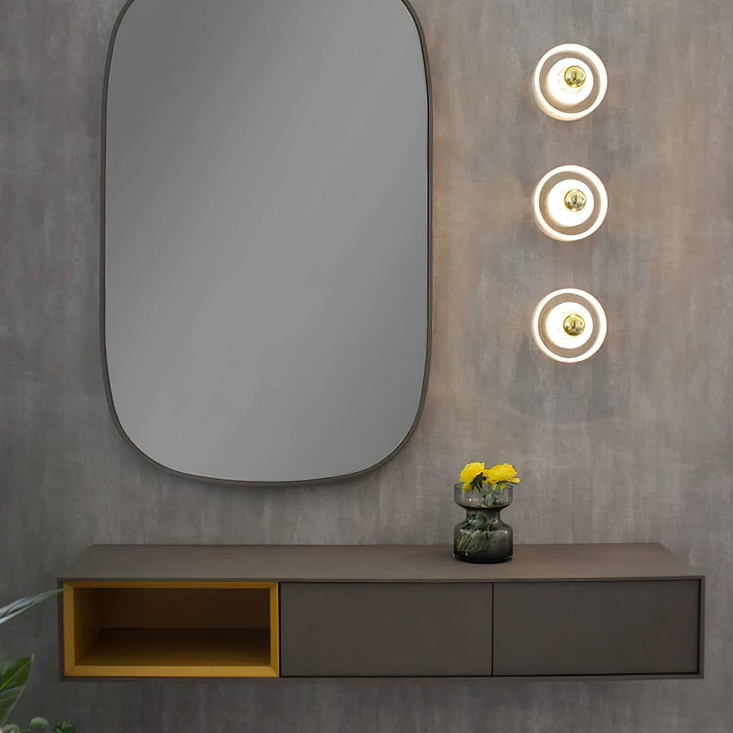 LED Bathroom Wall Light | Elegant Natural Marble Design 5